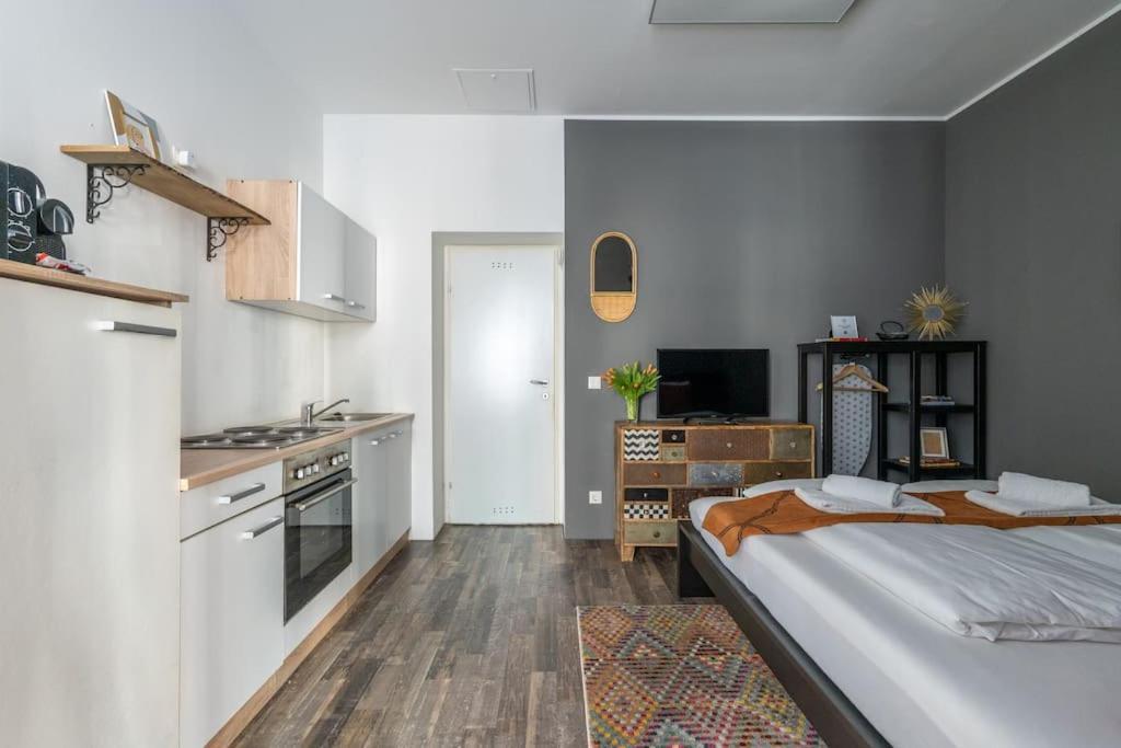 Chic Studio By City Center By Hm Wien Exterior foto